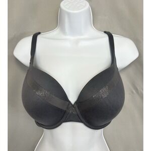 Victoria's Secret‎ Body By Victoria Perfect Shape Gray Shimmer Bra 36DD